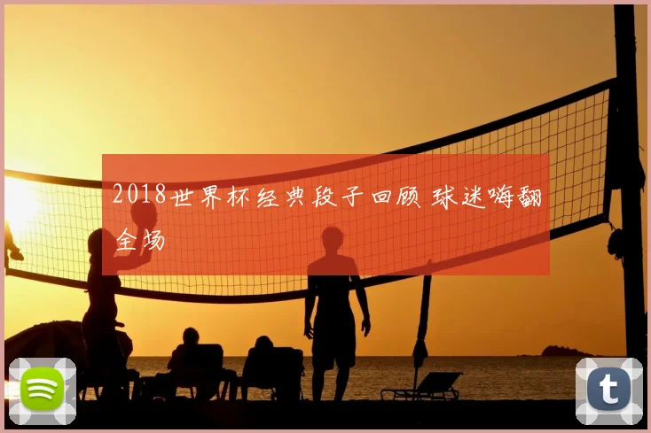 2018世界杯经典段子回顾 球迷嗨翻全场
