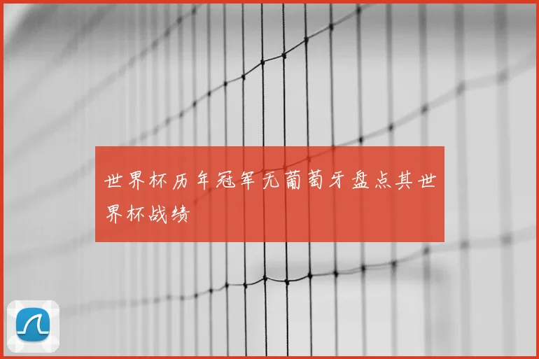 世界杯历年冠军无葡萄牙盘点其世界杯战绩